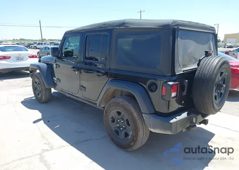 2018 Jeep Wrangler Unlimited Sport 4X4 z USA, uszkodzony, nr VIN 1C4HJXDG2JW152439